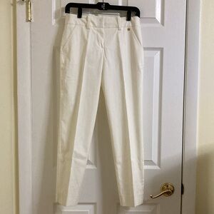 Trina Turk white pants. Size 0. NWOT